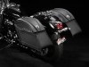 Motocyklové brašny Highway Hawk TOURER se zámkem (malé) - zdobení nýty, TEK kůže (2ks)